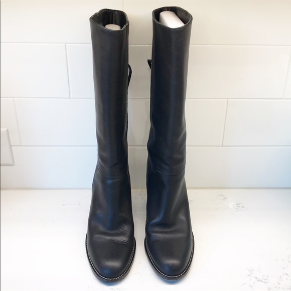 COACH “Coty” Full Smooth Leather Boots - Picture 2 of 8